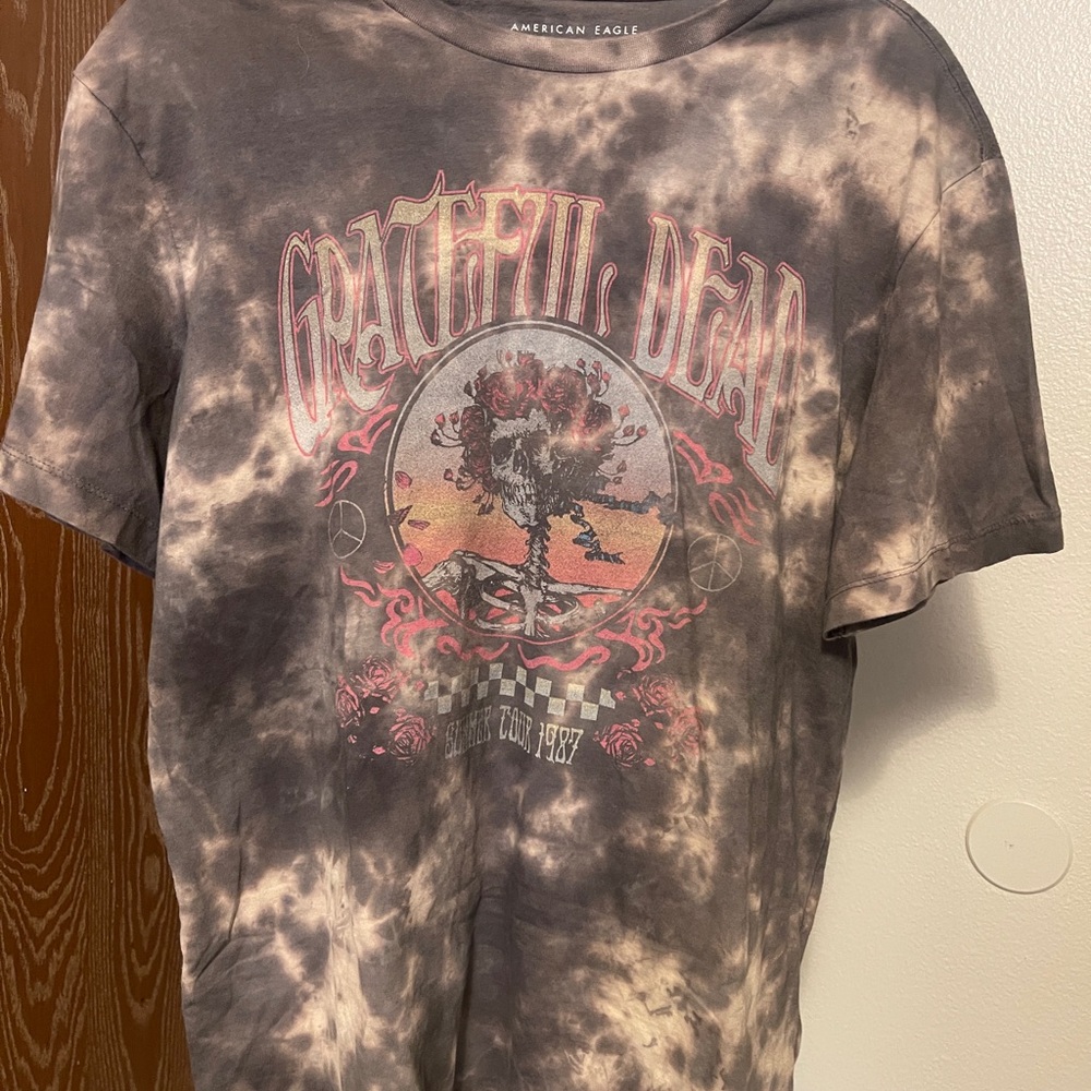 American Eagle Grateful Dead Graphic Tie Dye Tee -Medium- One of a Kind!